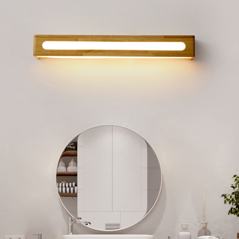 Won Led Wooden Wall Sconce