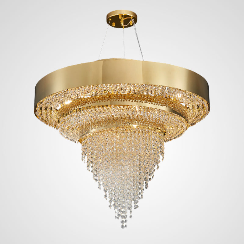Ylk Modern Crystal Chandelier Light