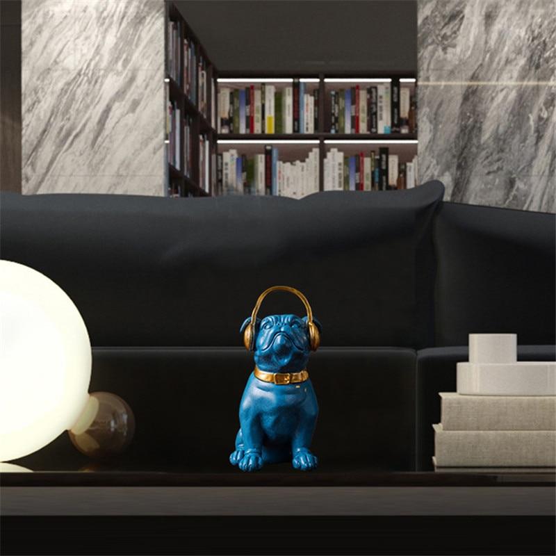 French Bulldog Headphone Decor