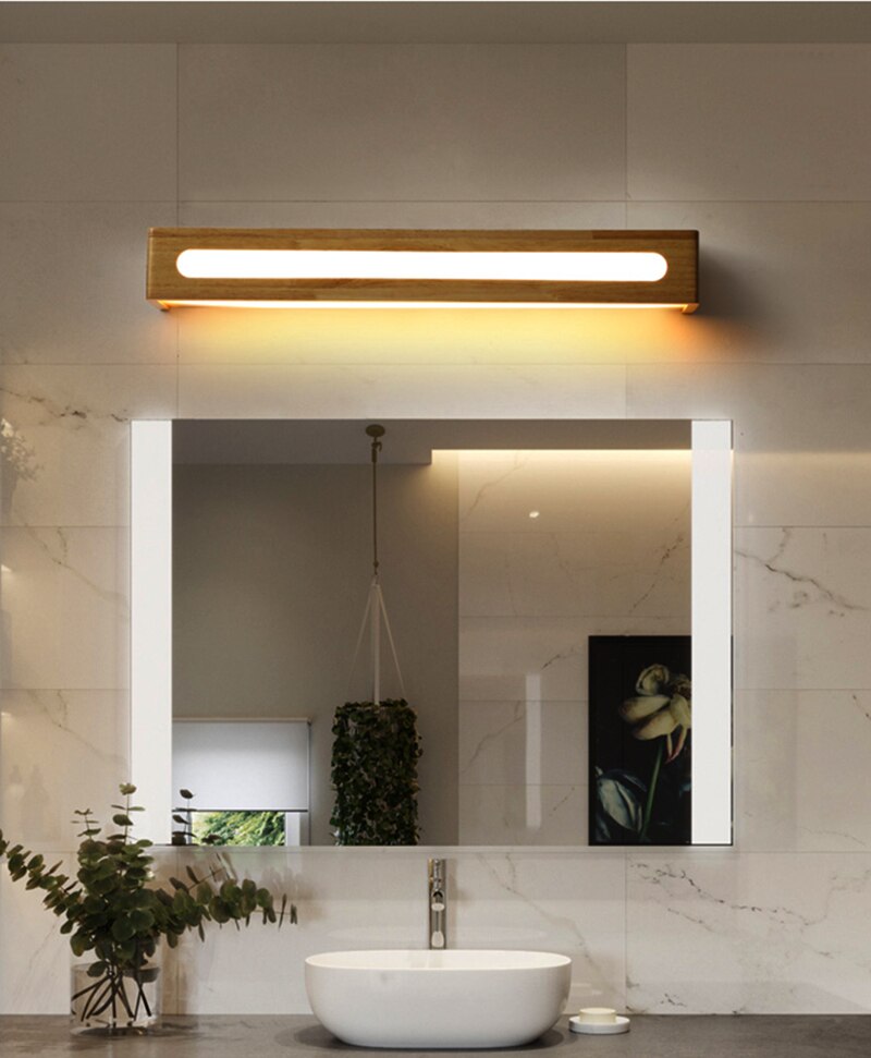 Won Led Wooden Wall Sconce