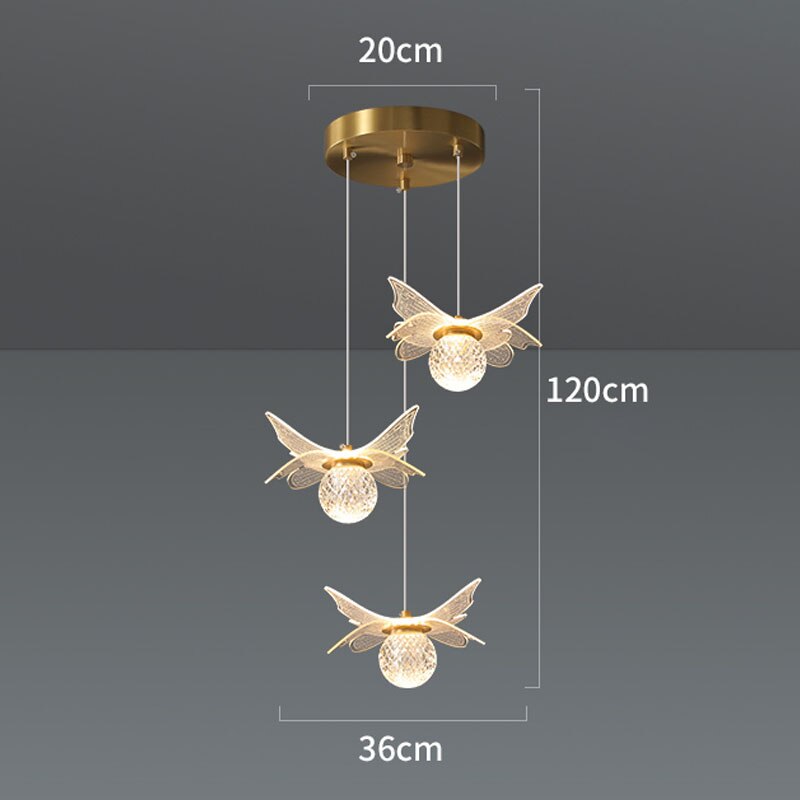 Lyf Dorian Butterfly Pendant Light