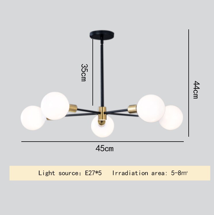 Oud Berenice Nordic Chandelier Elegance