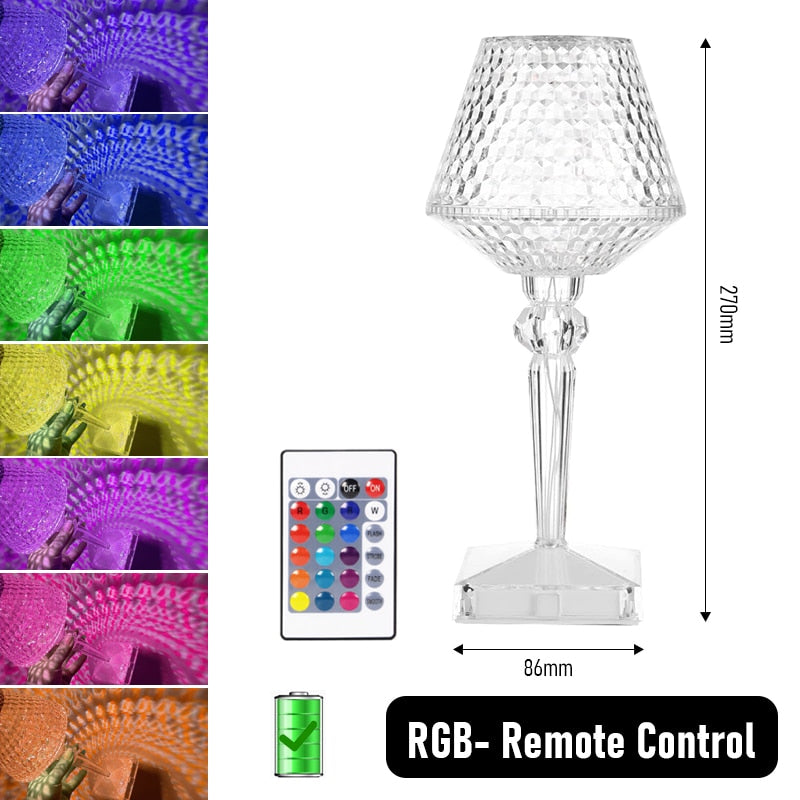 Romantic Diamond Crystal Atmosphere Projector