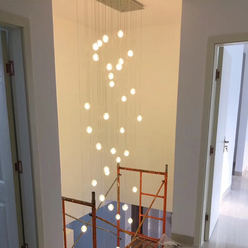 Ylk Luxury Bubble Crystal Chandelier