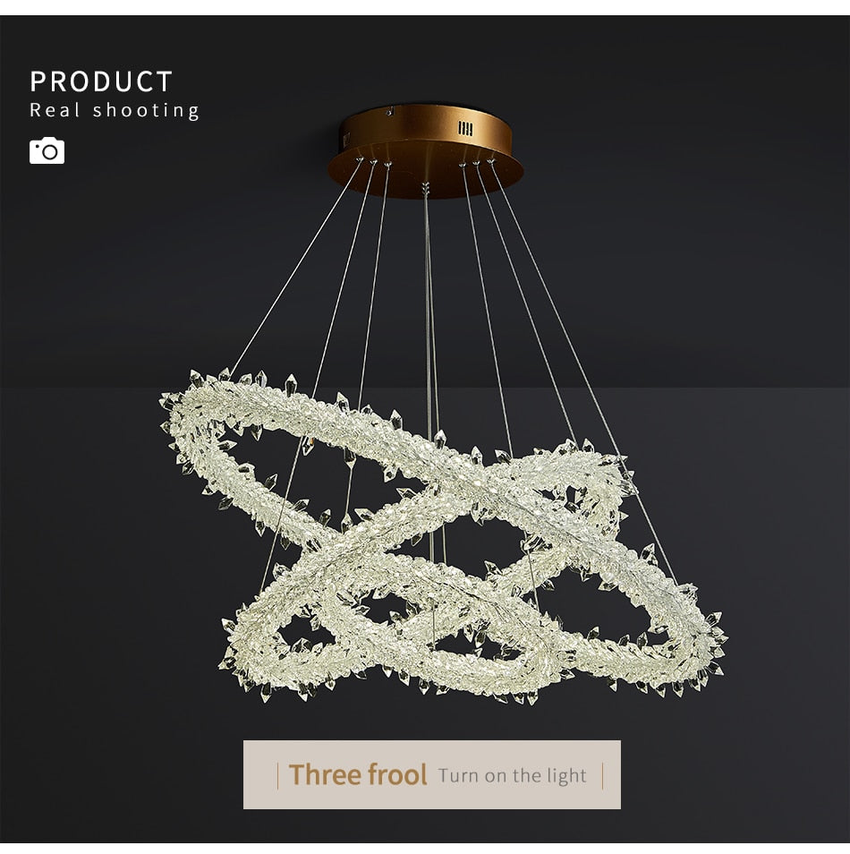 Ylk The Spike Crystal Chandelier