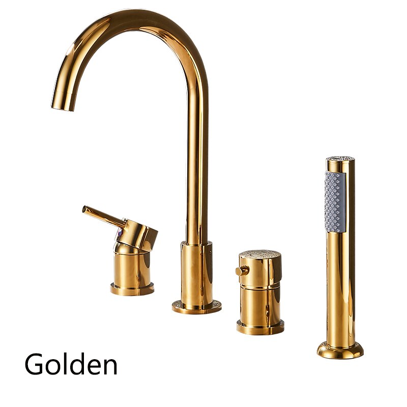 Katen - Modern Bathtub Faucet Deck Mount Tub Faucet