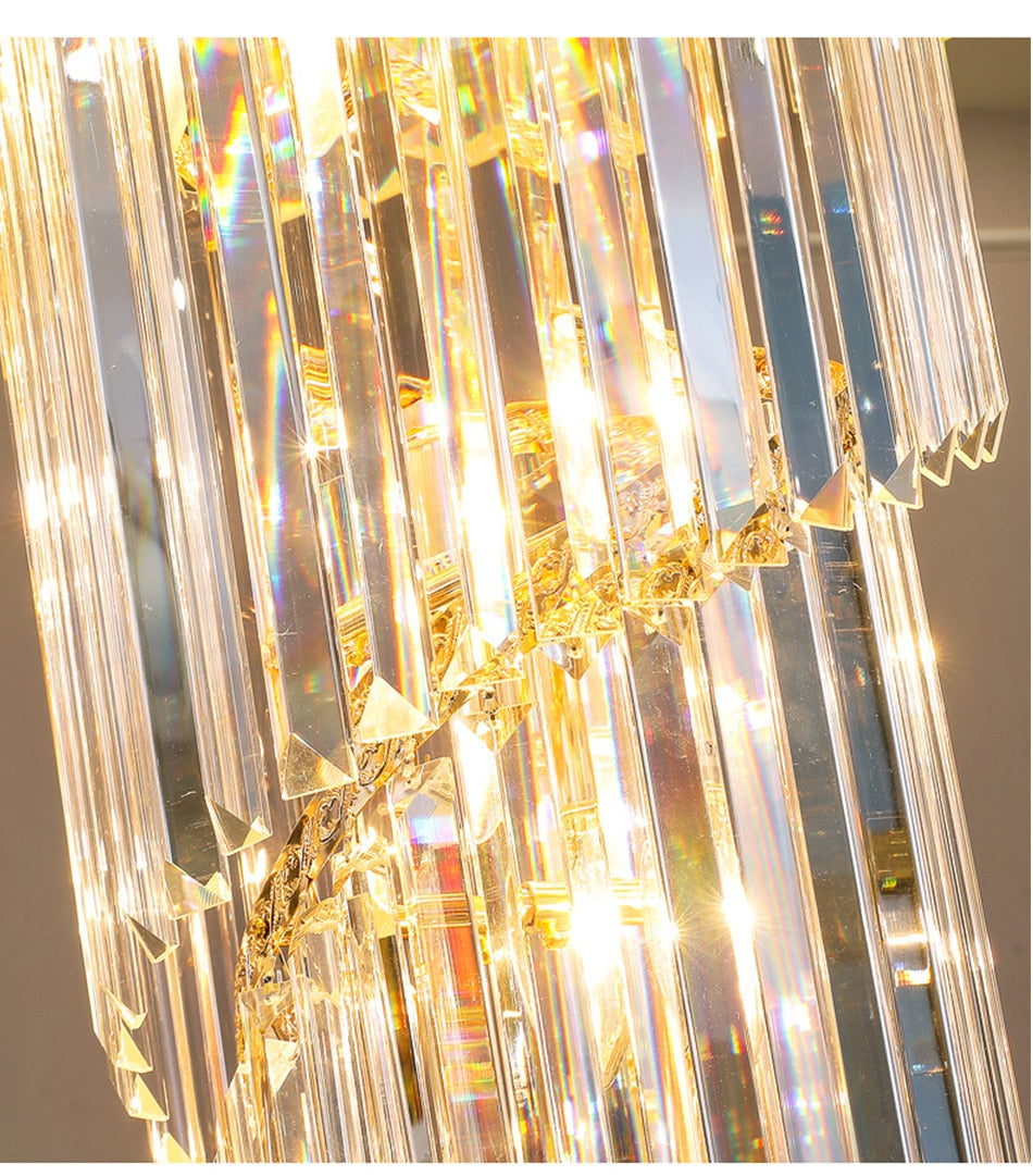 Ylk Ashton Black Spiral Chandelier