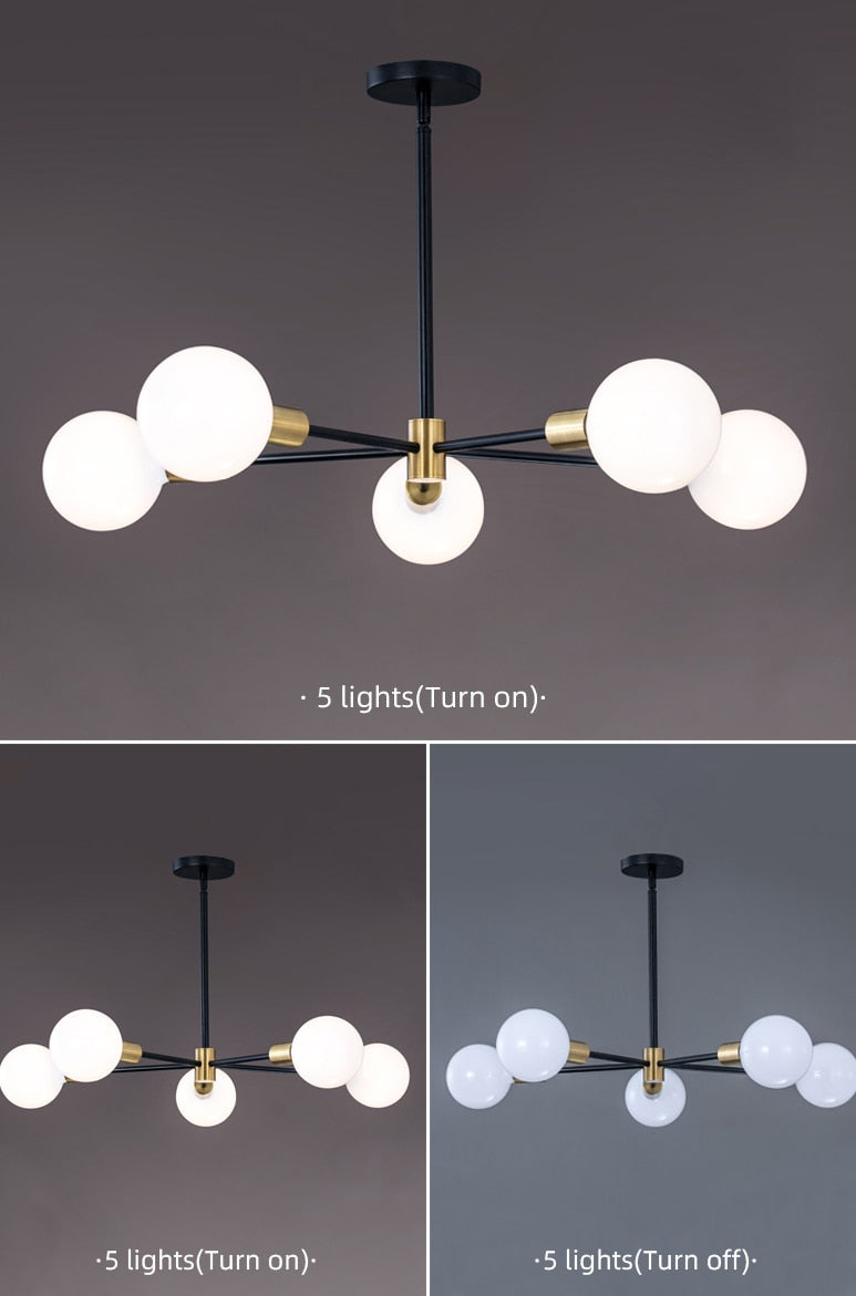 Oud Berenice Nordic Chandelier Elegance