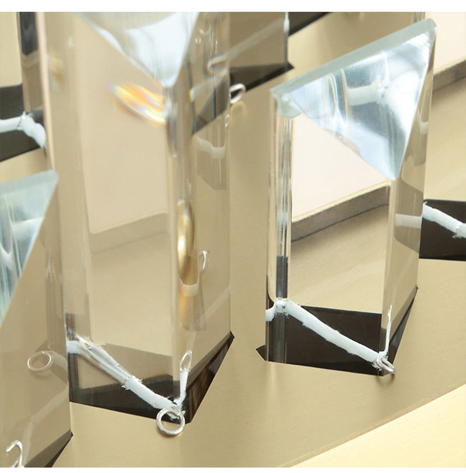 Ylk Single Gold Crystal Wall Lamp