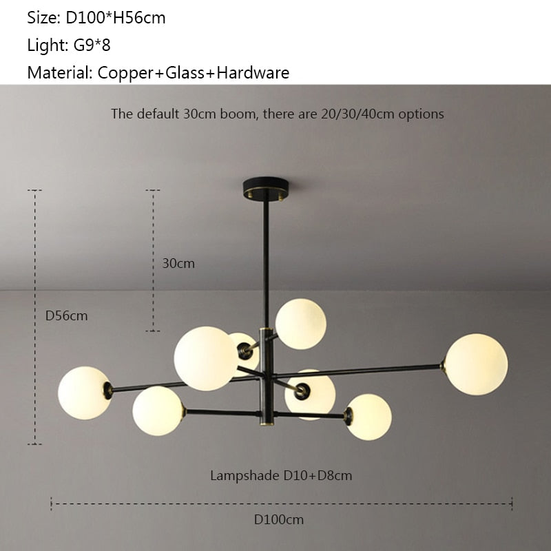 Arvidur Ball Led Hanging Pendant Lights