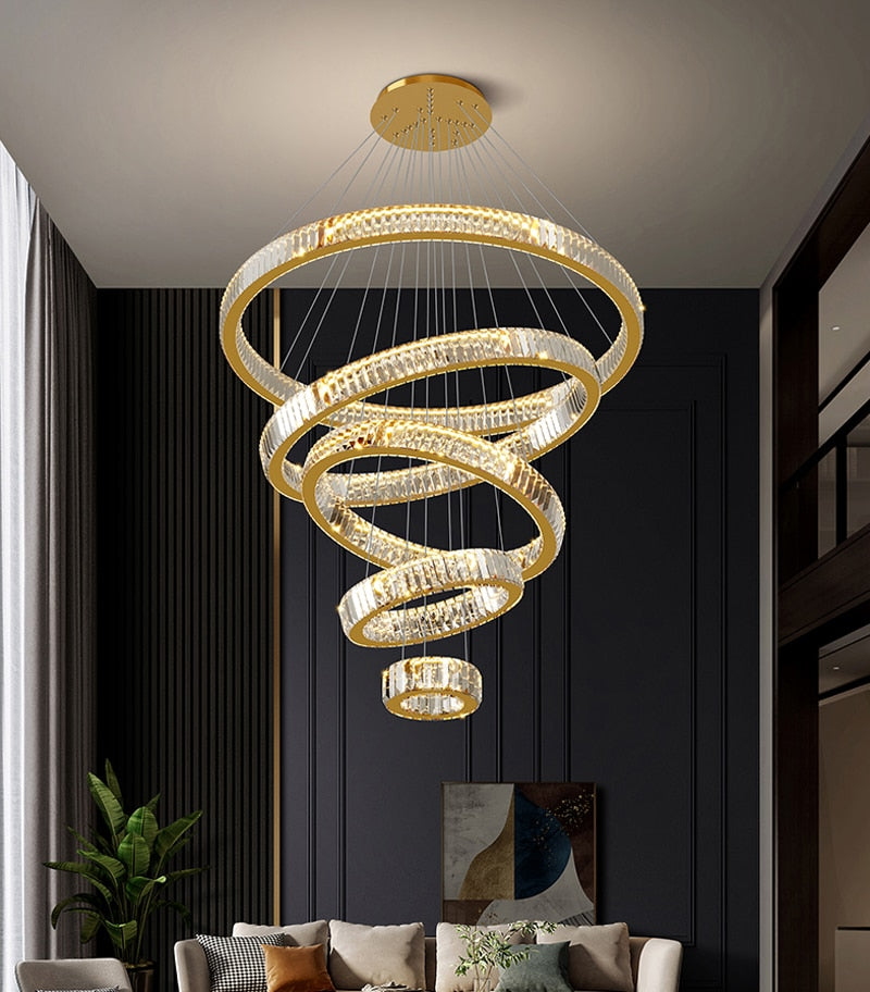 Ylk Ring LED Chandelier Fixture