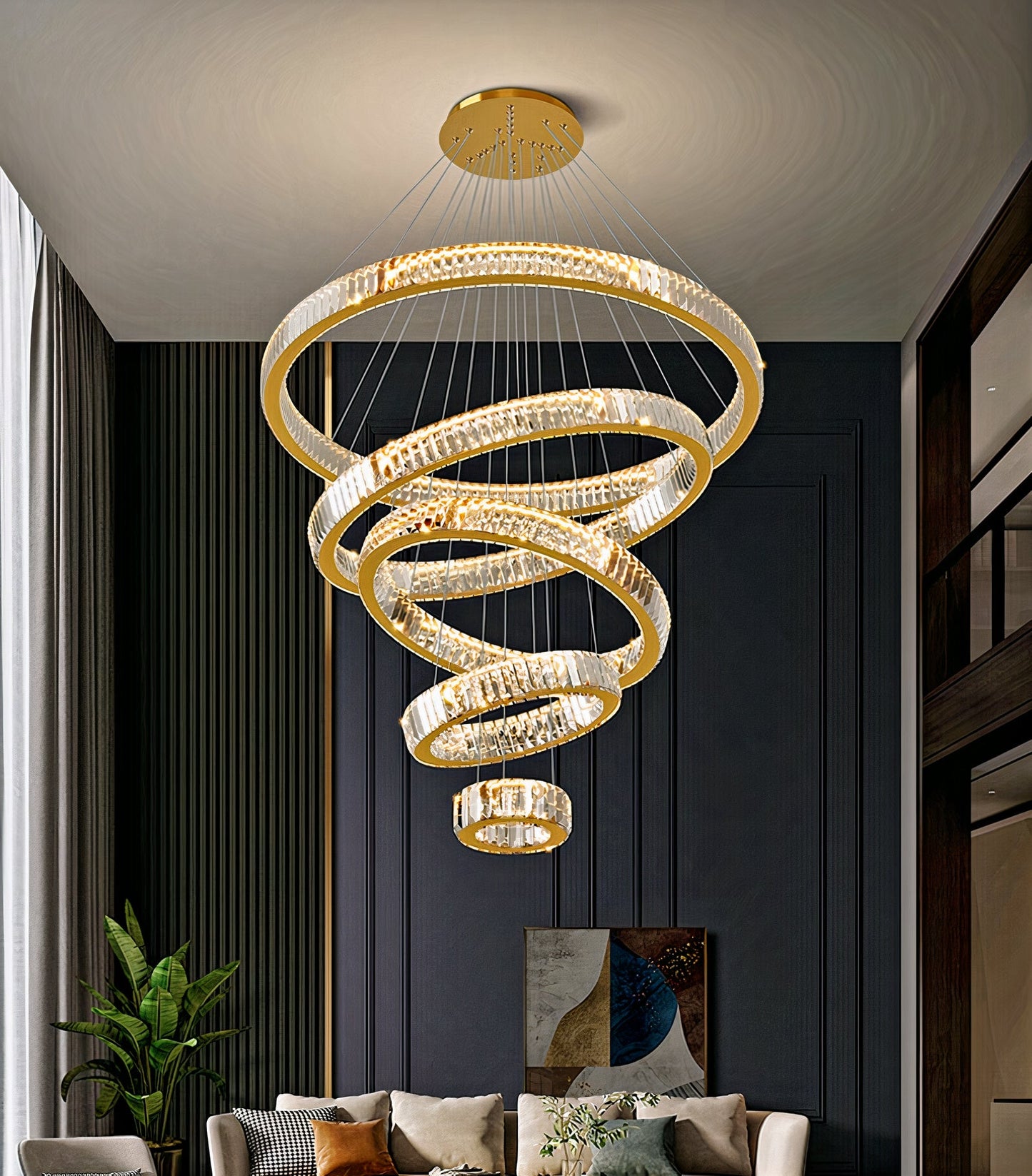 Ylk Ring LED Chandelier Fixture