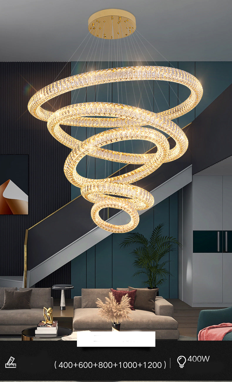 Ring Design LED Chandelier