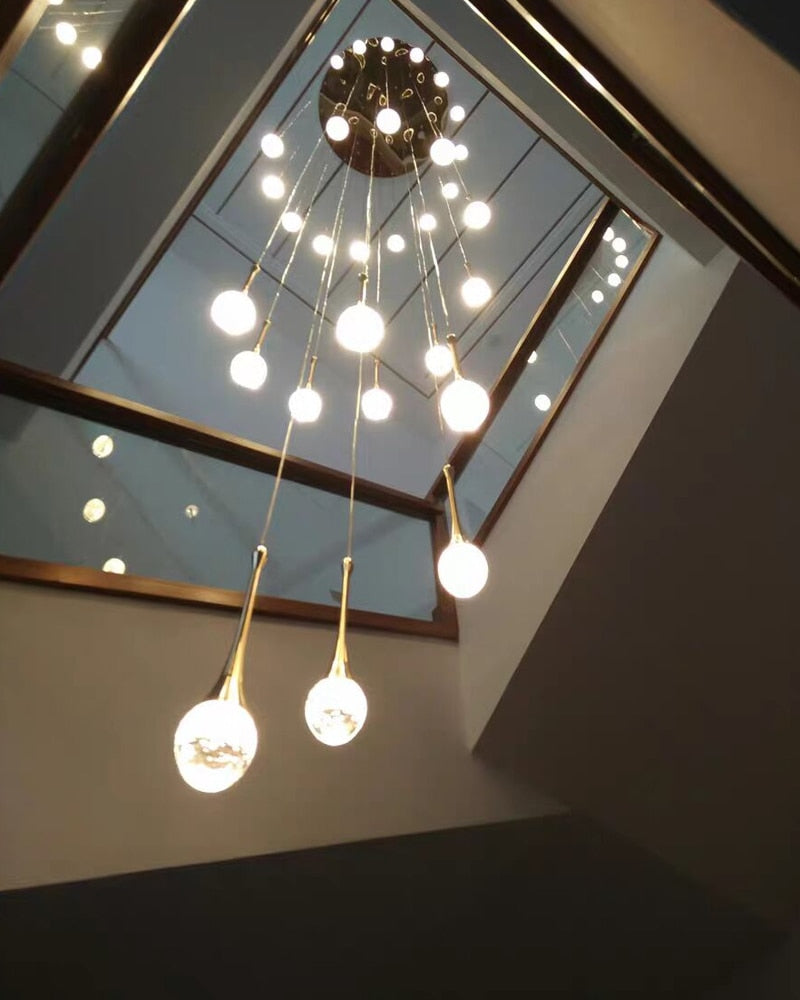 Ylk Water-Drop LED Chandelier