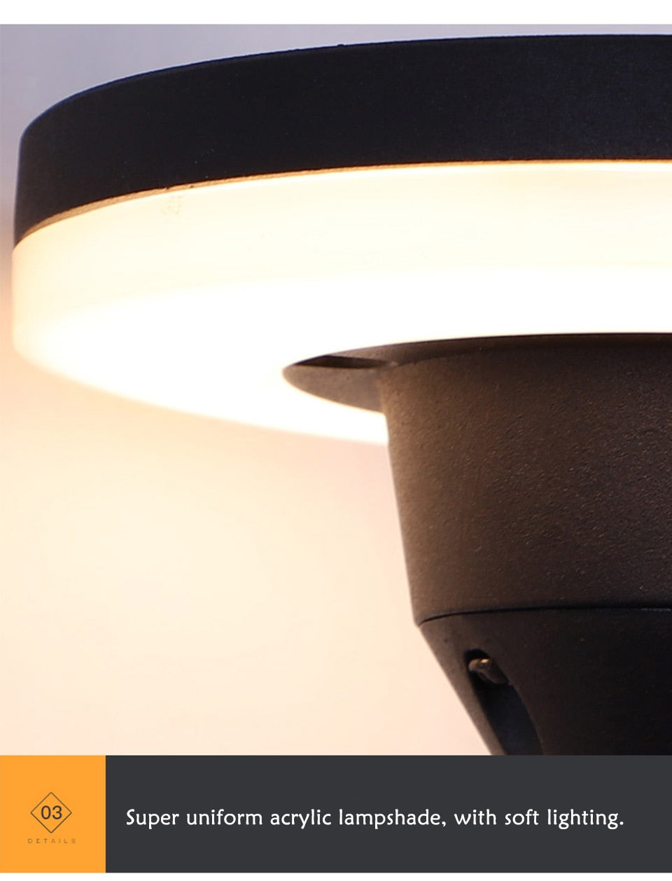 IIS 4-Model LED Outdoor Wall Lamp Creative Balcony Courtyard IP65 waterproof  lighting