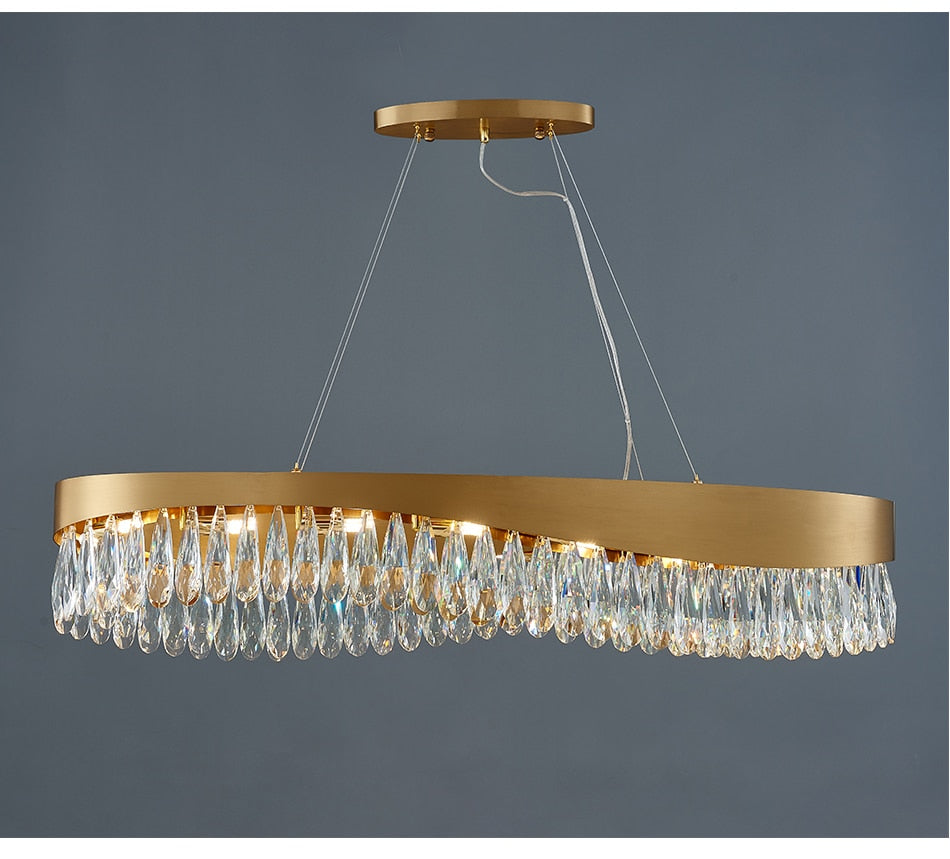 Ylk Luna Crystal Chandelier Light