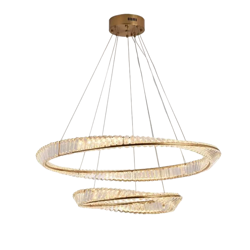 Ylk Mobius Ring Crystal Lamp