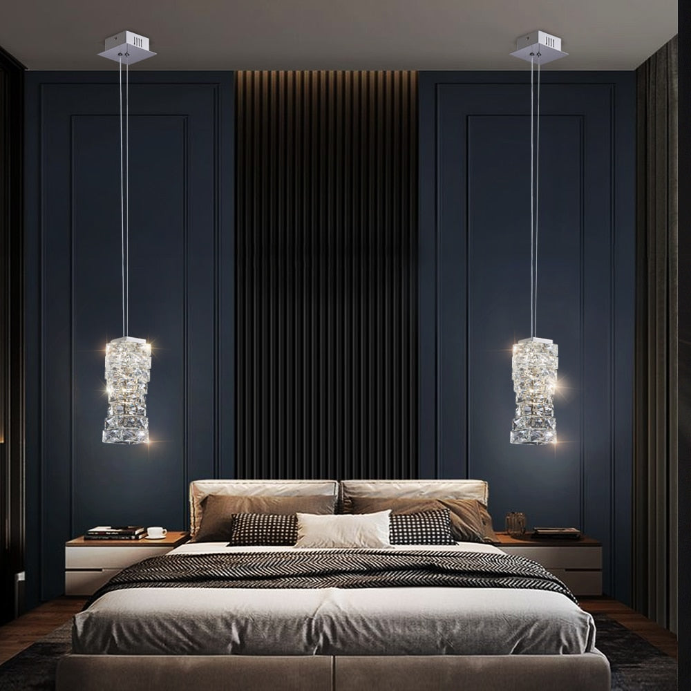 Ylk Estrella Modern Crystal Pendant Lamp