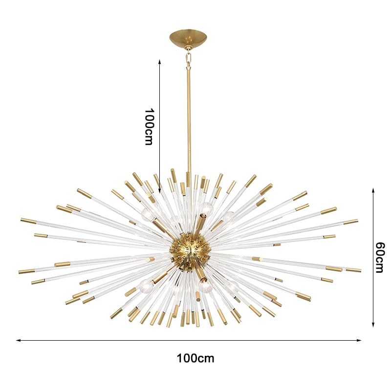 Ylk The Spike Design Chandelier