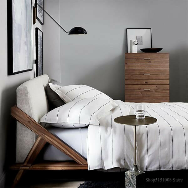 Hera - Retro Metal & Wood Wall Lamp with Plug