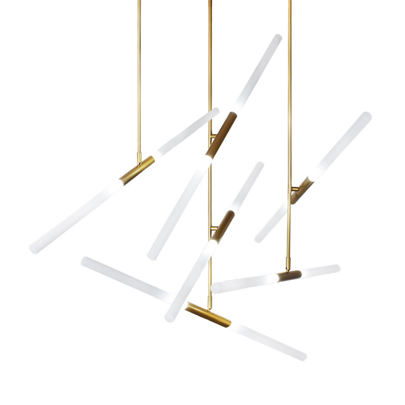 Ylk Agua Modern Gold LED Chandelier