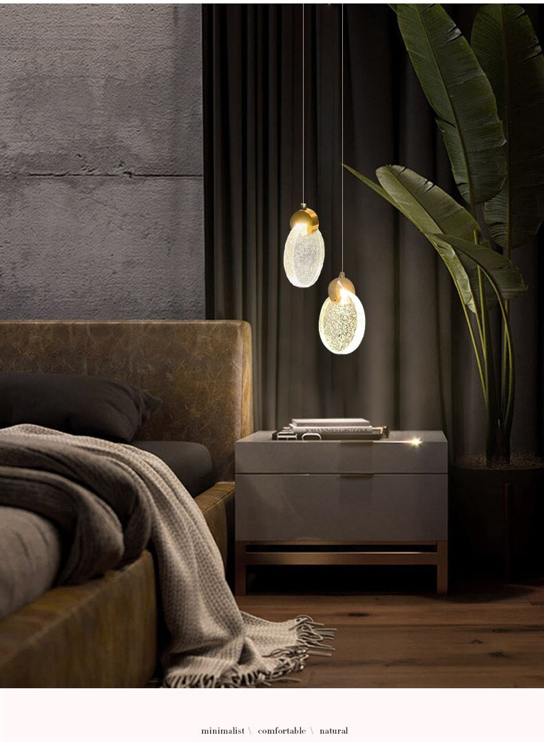 LYF Desdemona Crystal LED Pendant Light