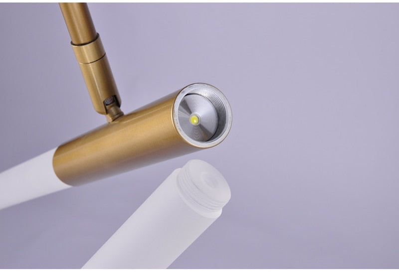 Ylk Agua Modern Gold LED Chandelier