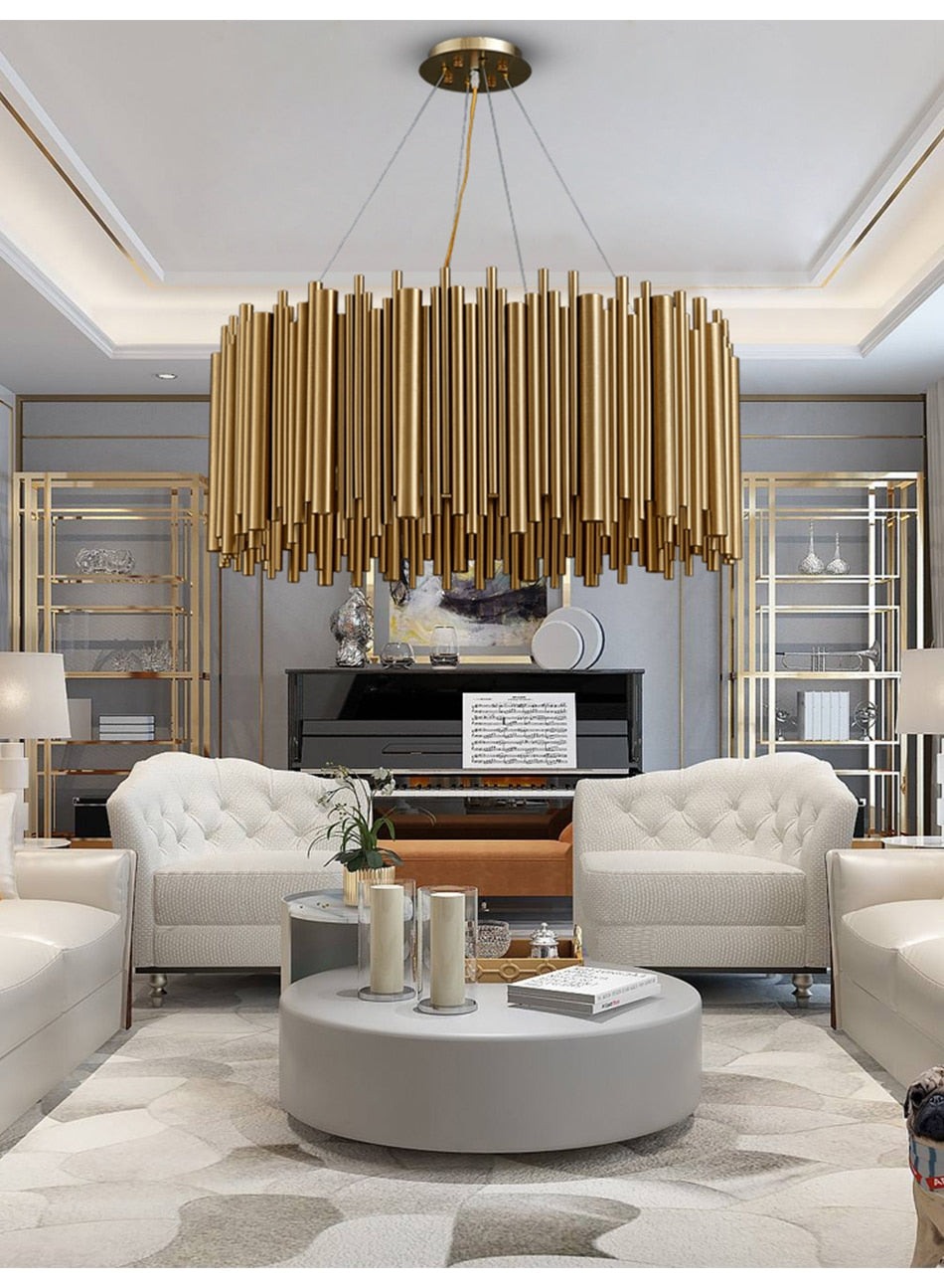 Ylk Aiden Luxury Gold Chandelier