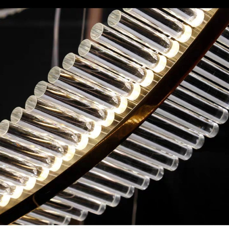 Ylk Feather Design LED Chandelier