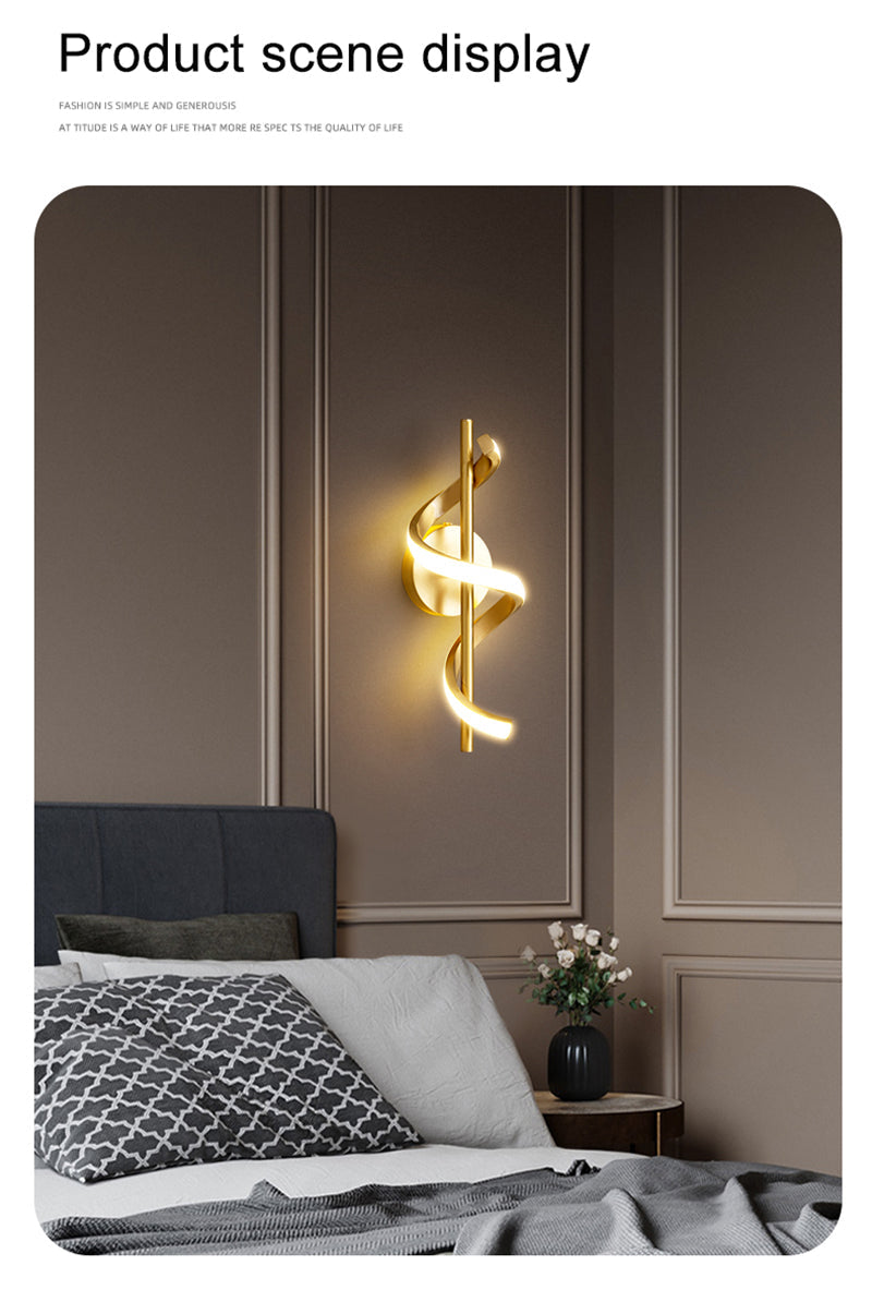 LYF Wall/Pendant The Spiral Lustre LED Light
