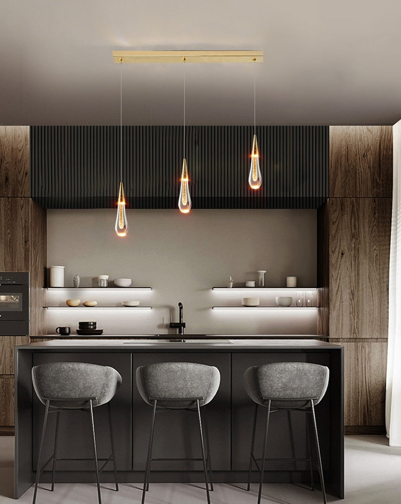 Ylk Water Drop Crystal Chandelier