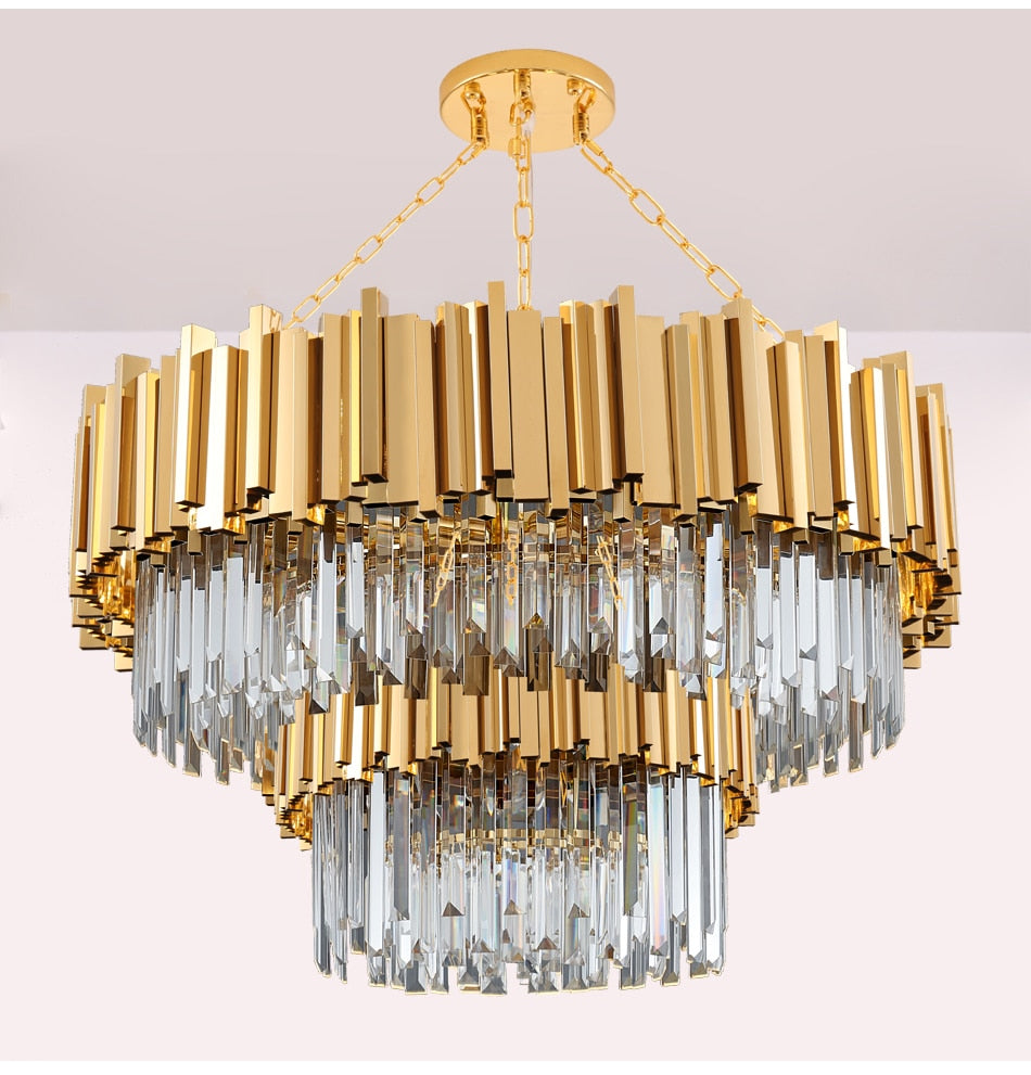 Ylk Sol Modern Crystal Chandelier