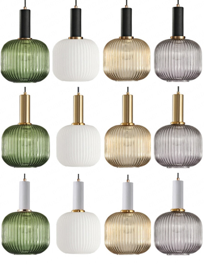 Oud Azura Nordic Glass Pendant Lights