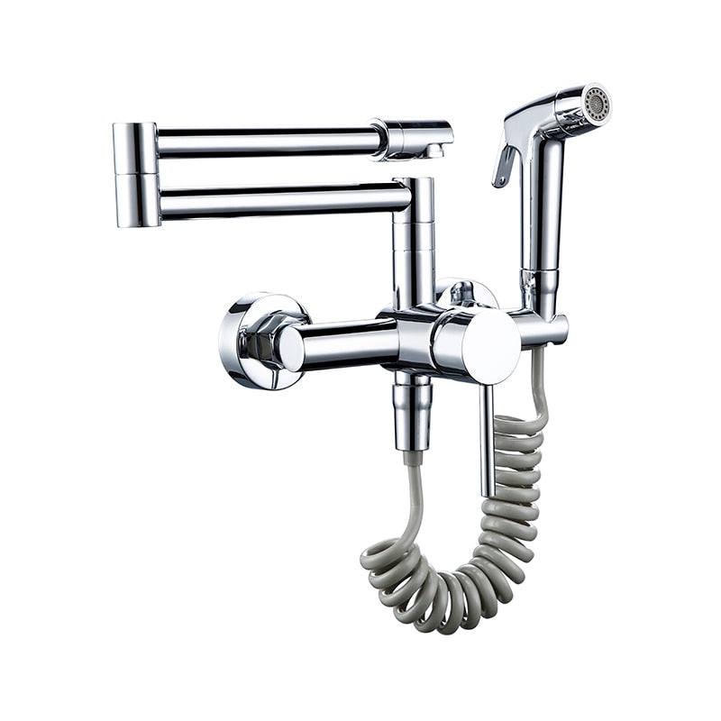 Savena - Modern Kitchen Pot Filler Faucet Kitchen Faucet with Sprayer
