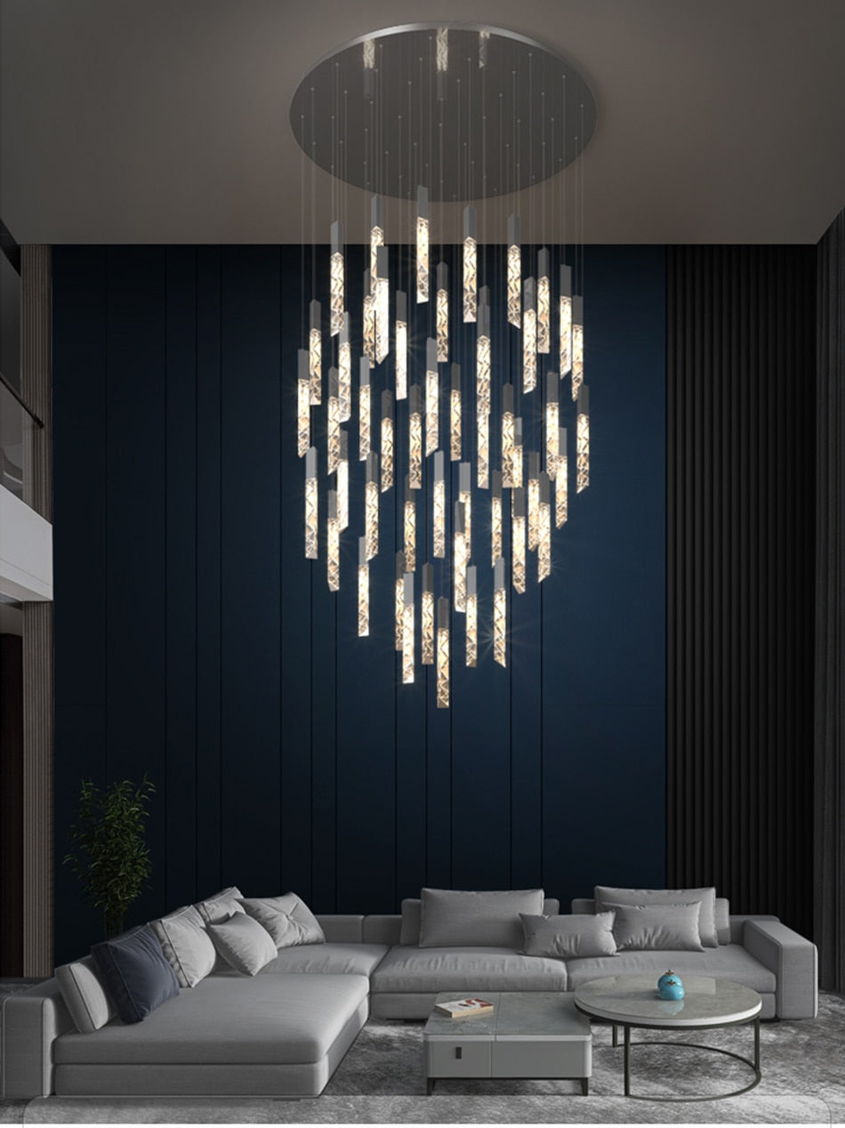 Ylk Averill Gold Chandelier Lamp