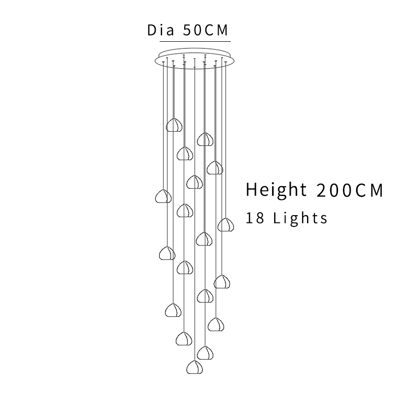 Ylk Bubble Crystal Chandelier