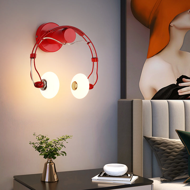 Won Creative Earphone Shape Wall Lamp