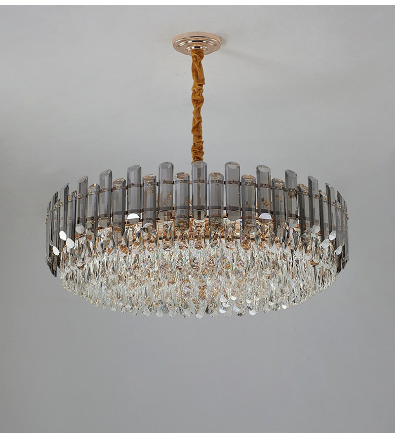 Ylk Demetrius Crystal Chandelier Luxe