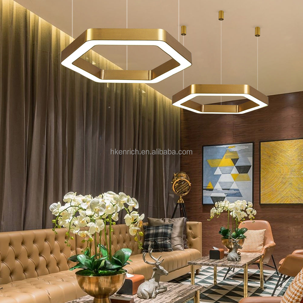 Ylk Polygon Design Luxe Chandelier