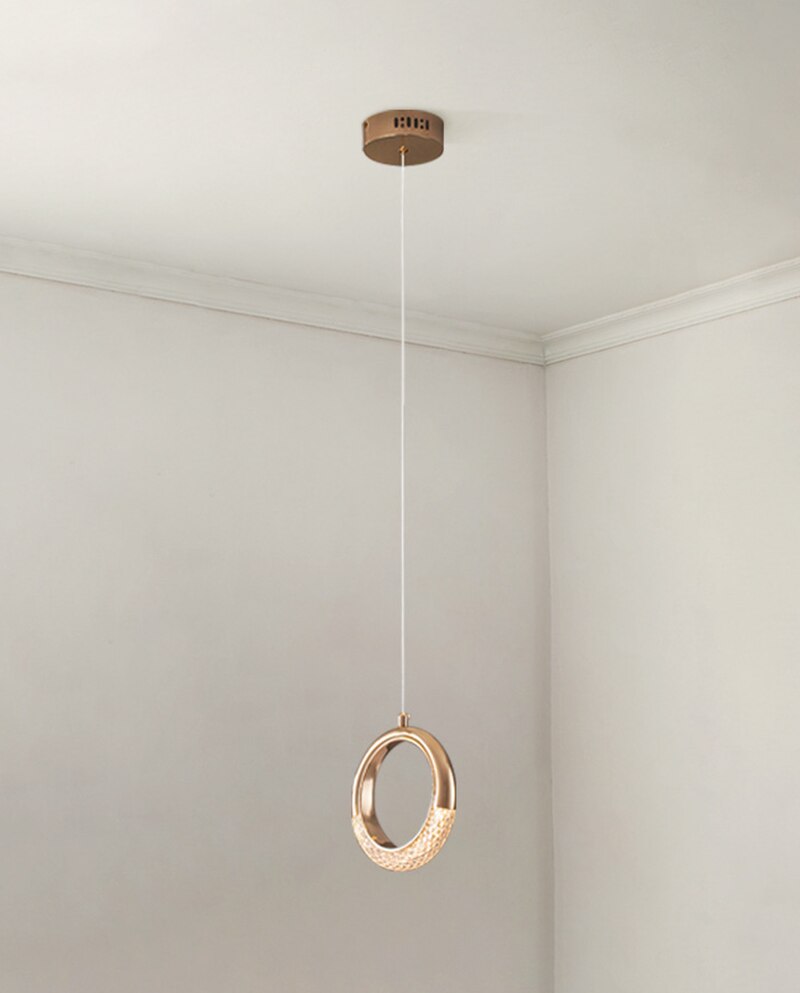Lyf Moon And Circle Pendant Light