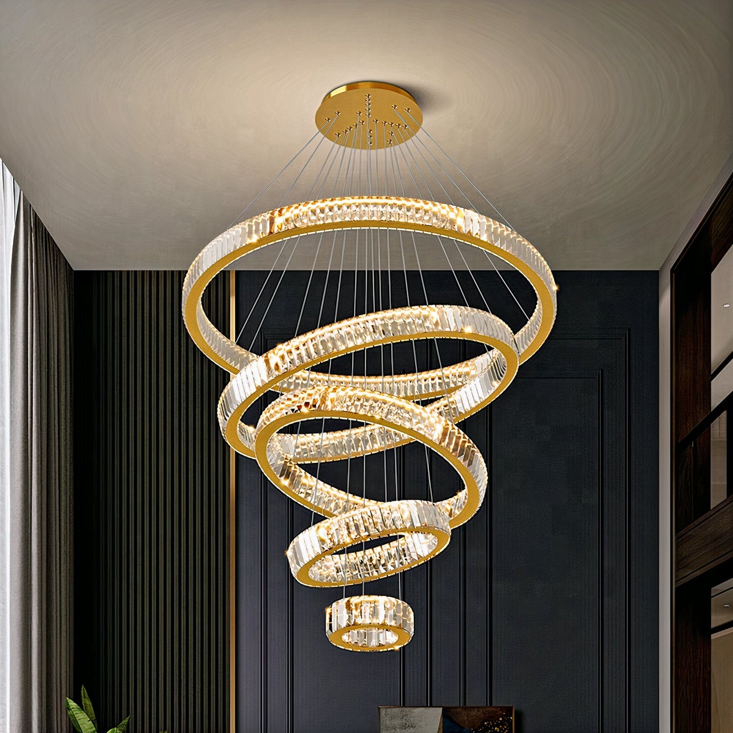Ylk Ring LED Chandelier Fixture