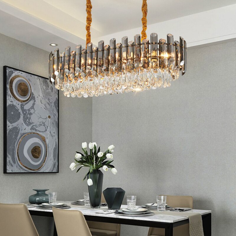 Ylk Demetrius Crystal Chandelier Luxe