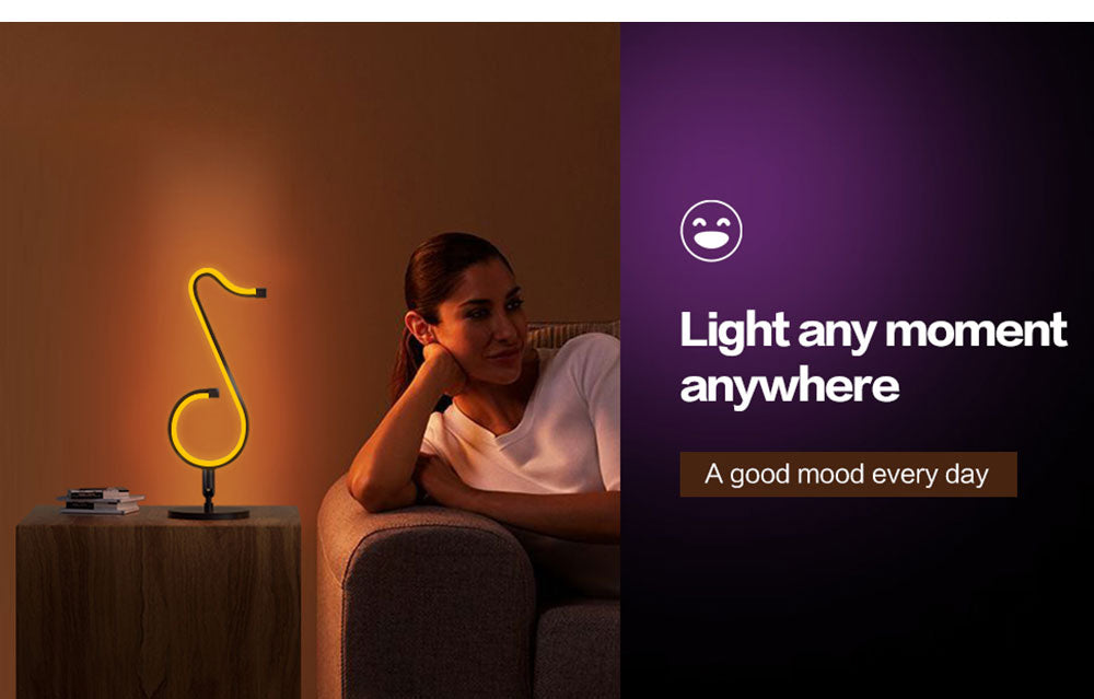 PQ Music Note RGB Light