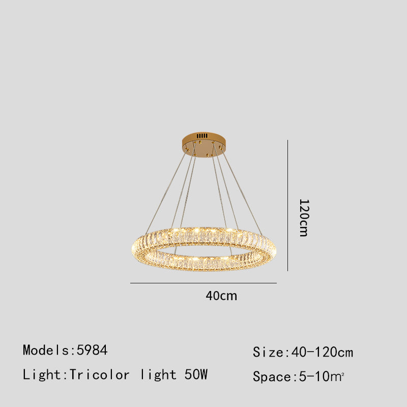 Ring Design LED Chandelier