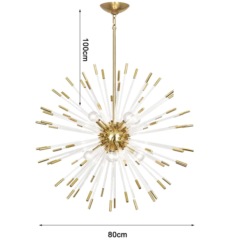 Ylk The Spike Design Chandelier