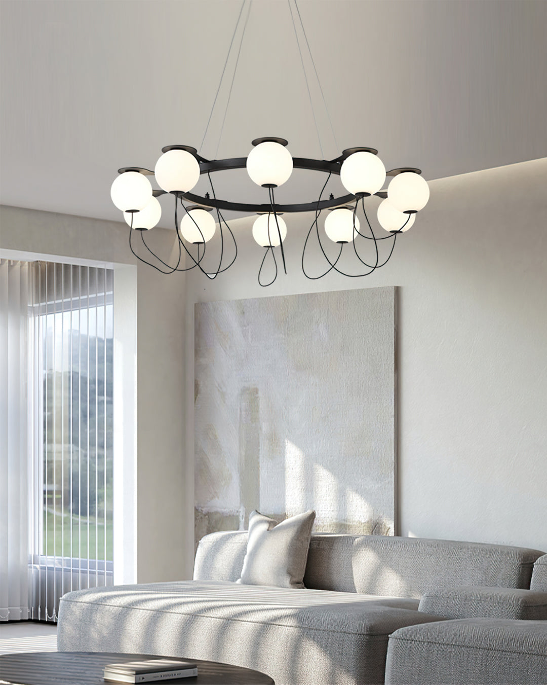 Hubble Bubble Chandelier