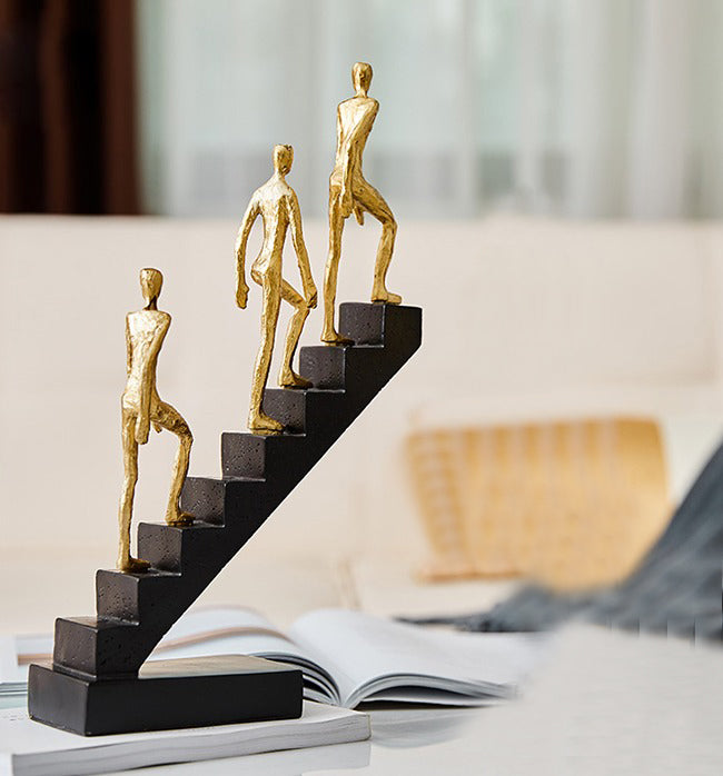 Move Up The Ladder - Black/Gold