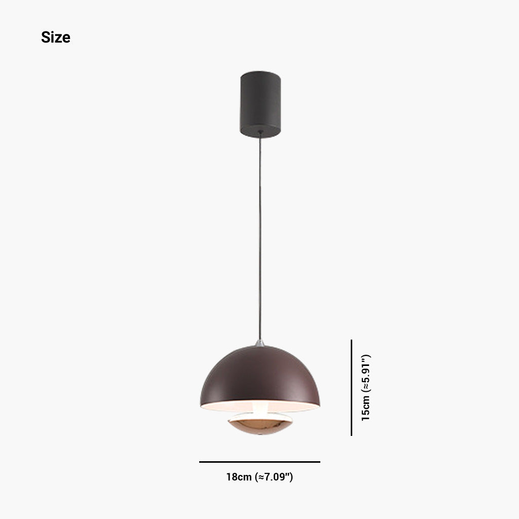 Pendant Light Induction Dome Fixture