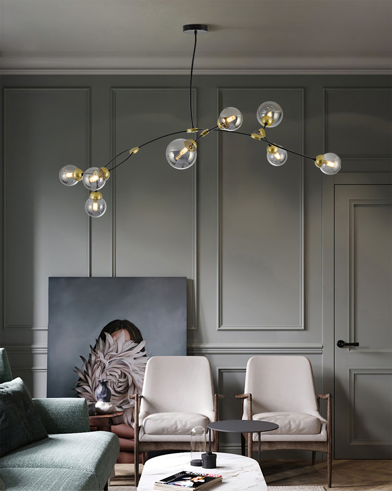 Ivy Vertical Chandelier