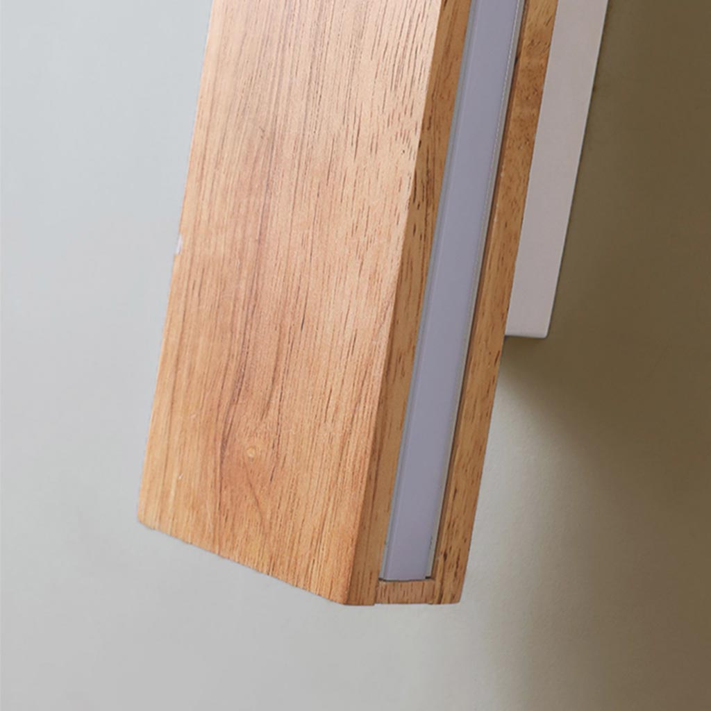 Wall Sconce Lamp Japandi Wood